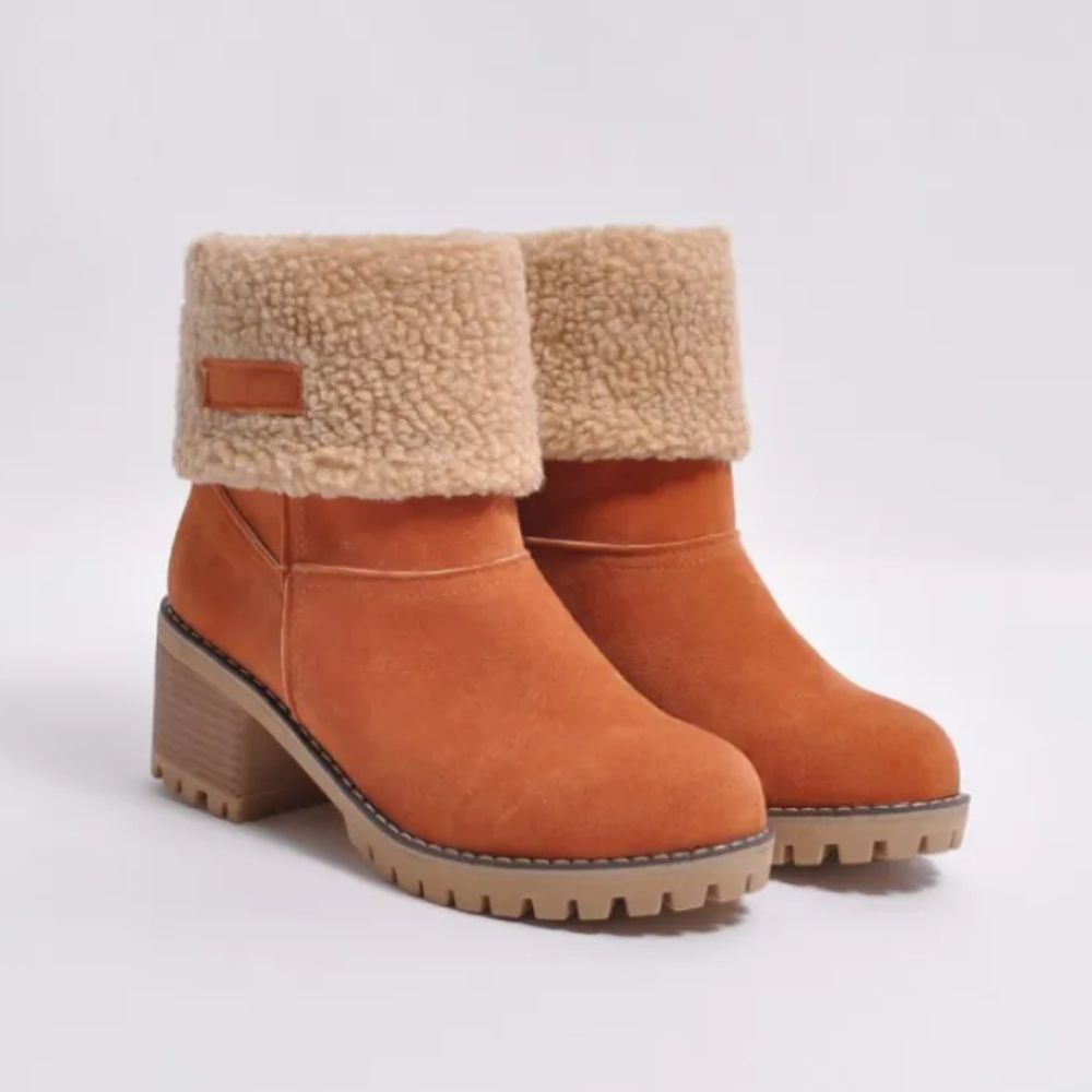 Allison | Bottes doublées avec talon
