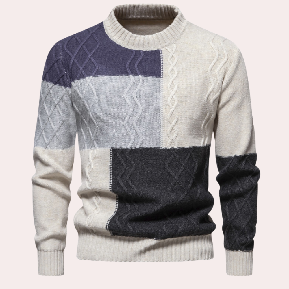 Boian - Pull tricoté élégant et ultimement confortable pour les hommes