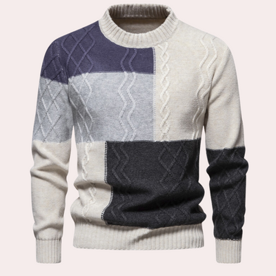 Boian - Pull tricoté élégant et ultimement confortable pour les hommes