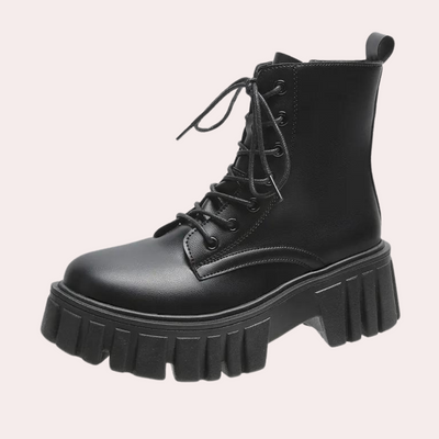Venetia - Bottes élégantes pour femmes avec lacets et fermeture éclair