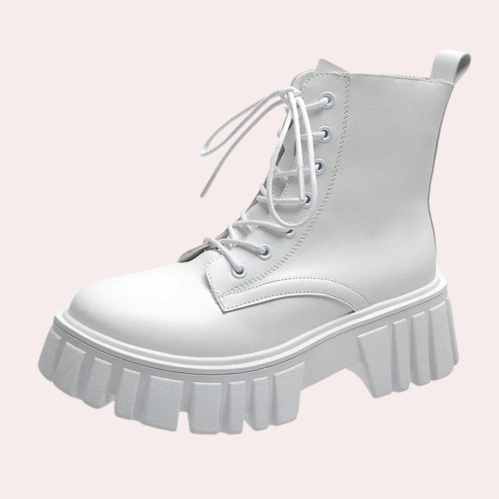 Venetia - Bottes élégantes pour femmes avec lacets et fermeture éclair