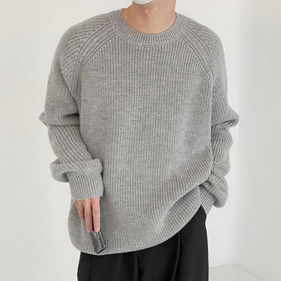 Audrick - Pull en tricot à manches longues élégant et confortable pour hommes