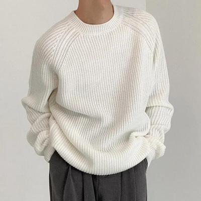 Audrick - Pull en tricot à manches longues élégant et confortable pour hommes