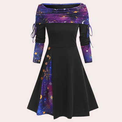Félicité | Robe Chic Épaule nue pour femme | Mini