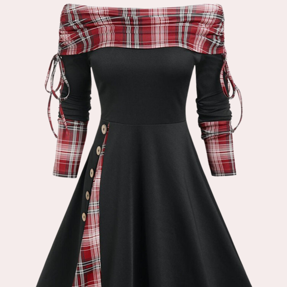 Félicité | Robe Chic Épaule nue pour femme | Mini