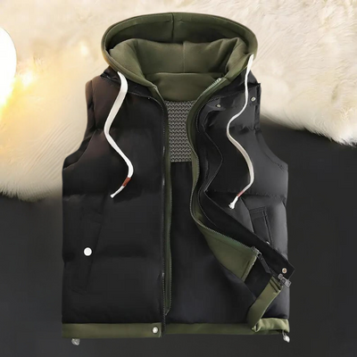 Cardigan à capuche élégant et décontracté pour hommes de FRANK