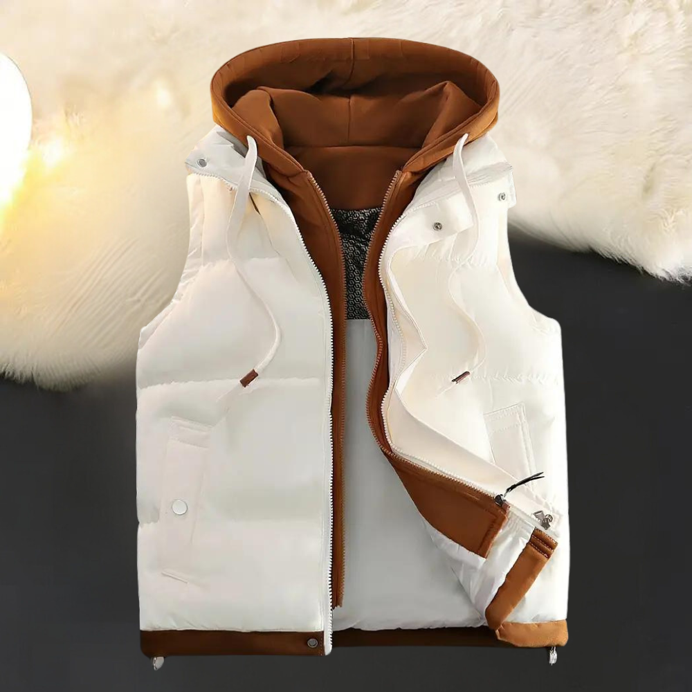 Cardigan à capuche élégant et décontracté pour hommes de FRANK