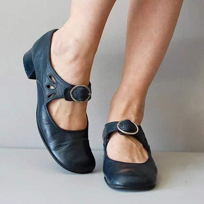 Lina™ - Sandales orthopédiques élégantes en cuir
