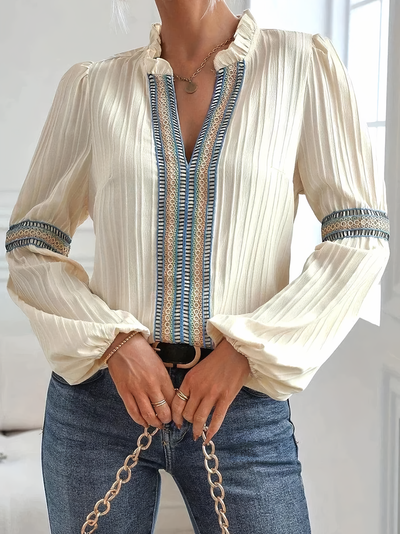 Cora | Blouse en Dentelle