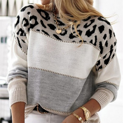 Freja™ | Pull Imprimé Léopard
