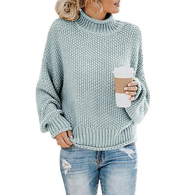 Léa - Pull col roulé femme