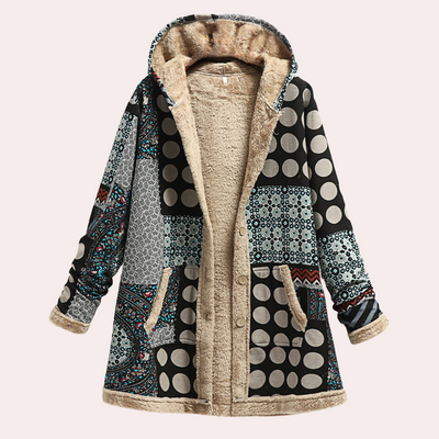 LUCIA - Manteau d'Hiver à Capuche Tendance pour Femmes