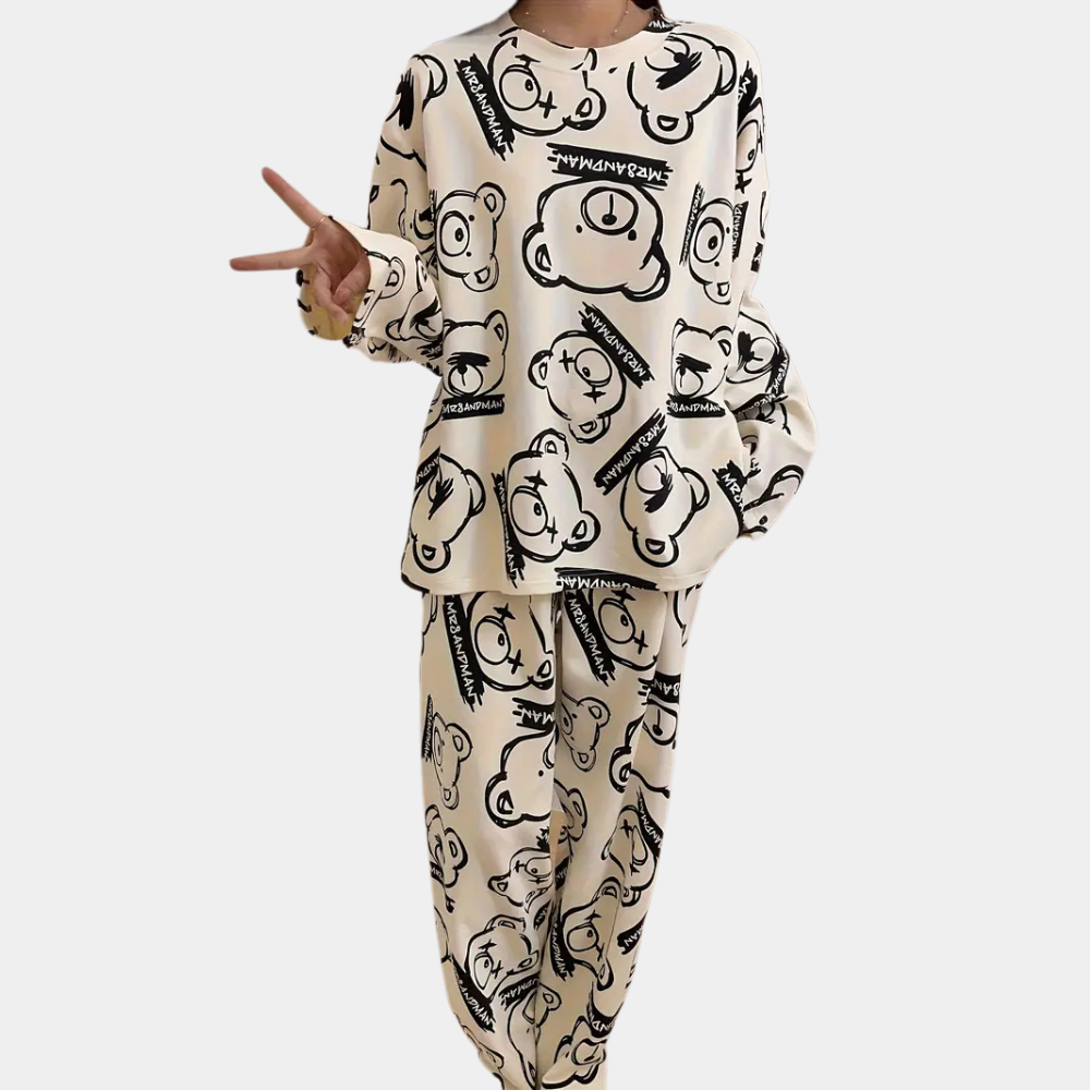 EVORA - Ensemble Pyjama décontracté pour Femmes