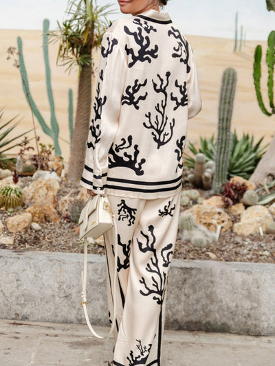 Emmy™ | Ensemble de Pyjama en Soie Élégant