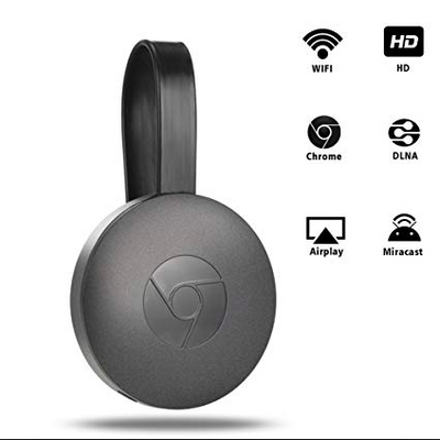 Streamer vidéo sans fil Chromecast - Diffusez facilement du contenu sur votre téléviseur