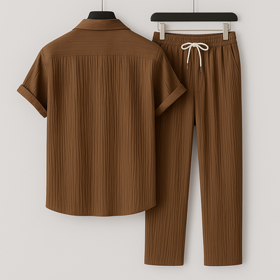 Panfilo™ | Ensemble Deux Pièces en Lin Détendu