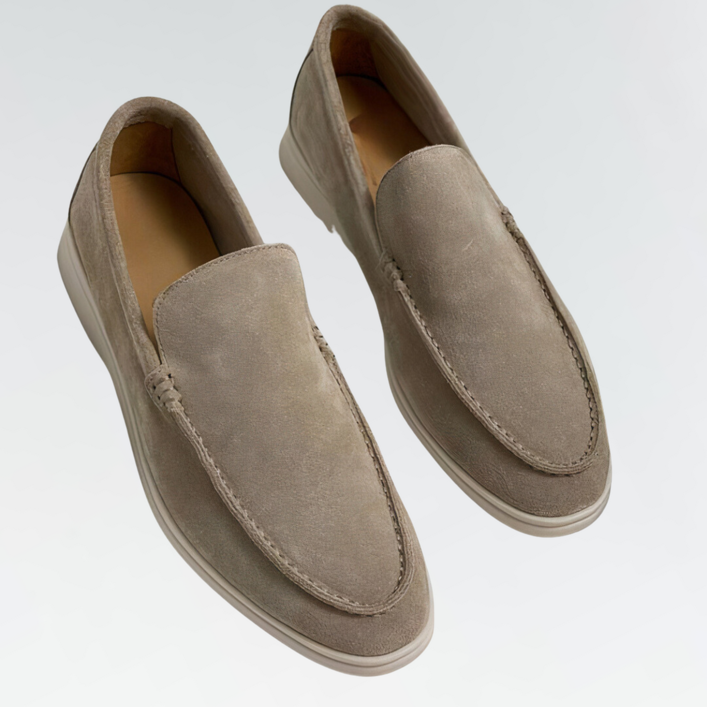 Chaussures à enfiler pour hommes avec un design décolleté