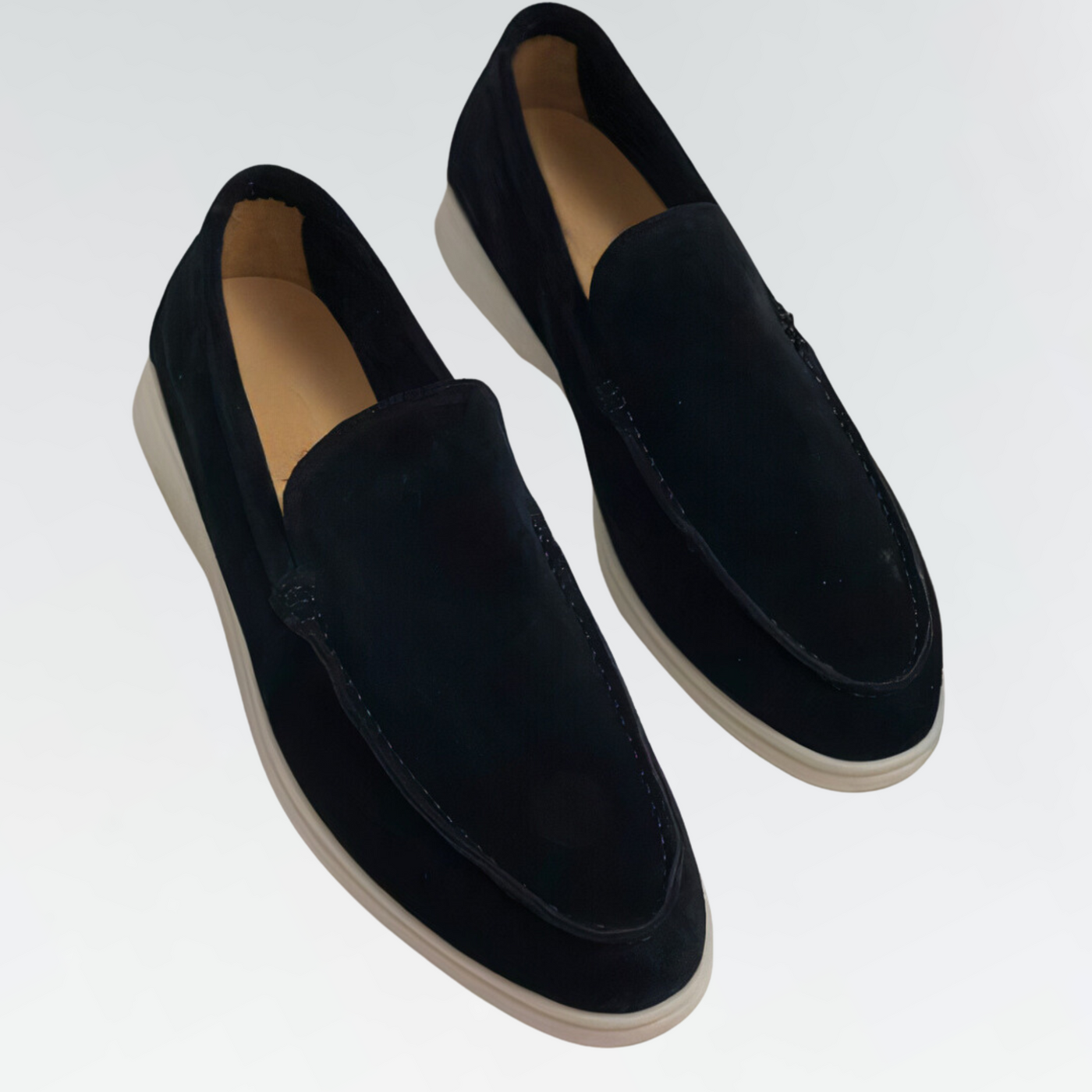 Chaussures à enfiler pour hommes avec un design décolleté