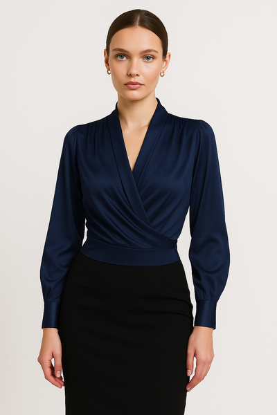 Florian | Chemisier L'Enveloppe Pour Femme | Long