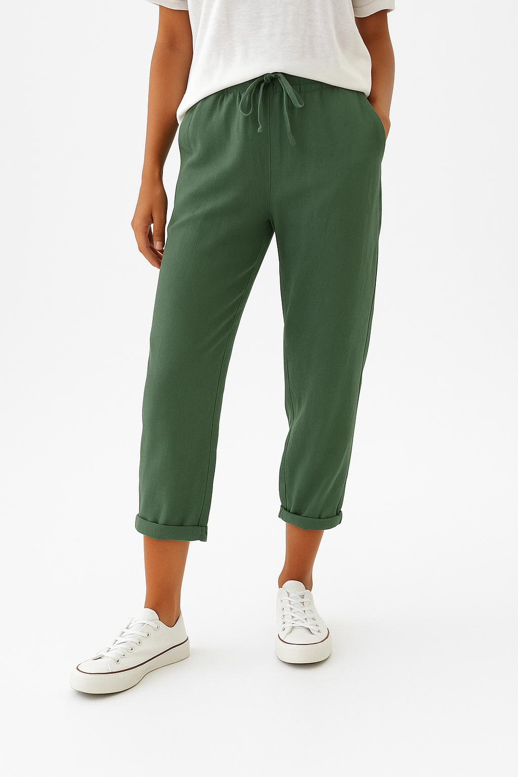 Le pantalon Weekender | Mélange de lin respirant