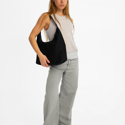 EVERA | Fourre-tout en daim végétal imperméable