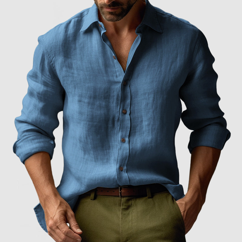 Homme Langarm Anglaise Chemise – Bryon