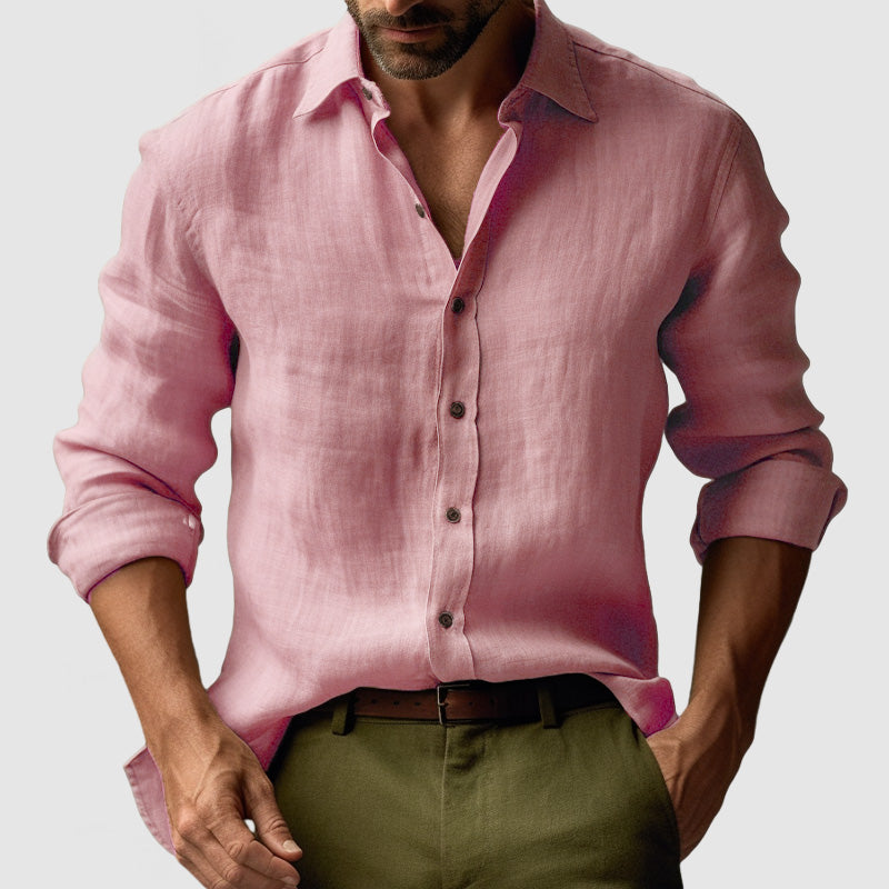 Homme Langarm Anglaise Chemise – Bryon