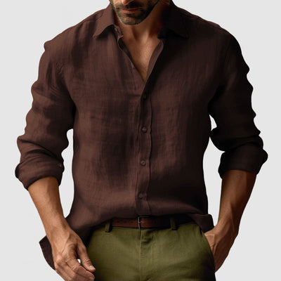 Homme Langarm Anglaise Chemise – Bryon