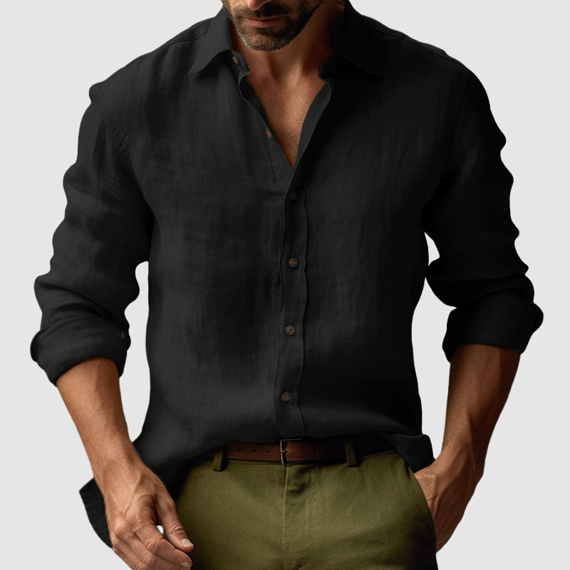 Homme Langarm Anglaise Chemise – Bryon