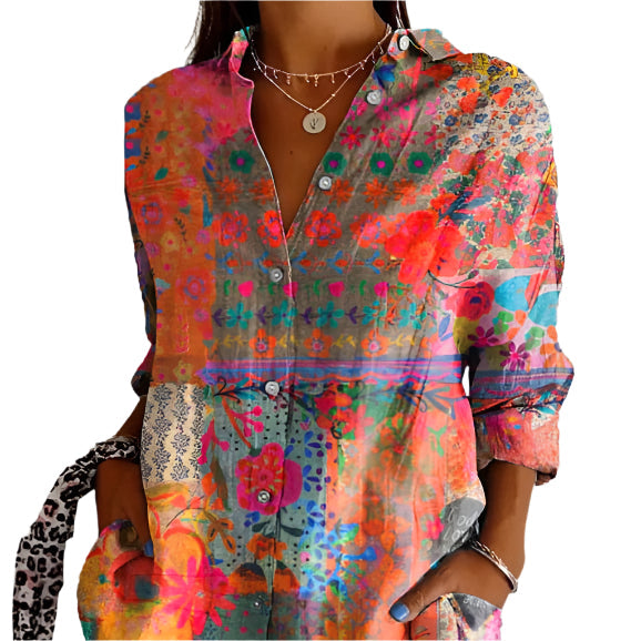 Femme Tunique Fluide Blouse – Alyce