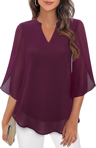 Femme Chic Fluide Top – Etta