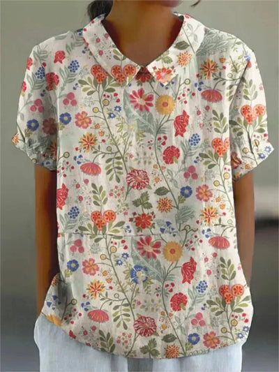 Femme Tunique Fluide Blouse – Bridgette