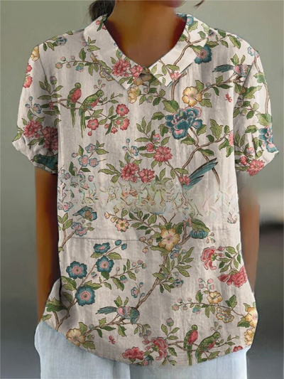 Femme Tunique Fluide Blouse – Bridgette