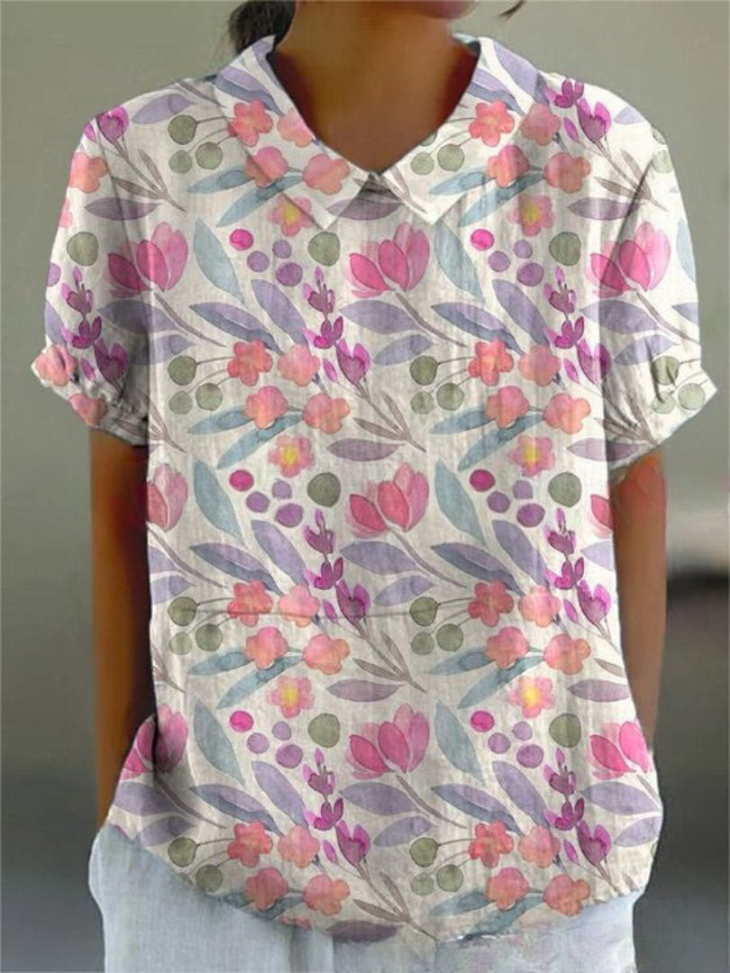 Femme Tunique Fluide Blouse – Bridgette