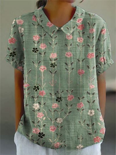 Femme Tunique Fluide Blouse – Bridgette