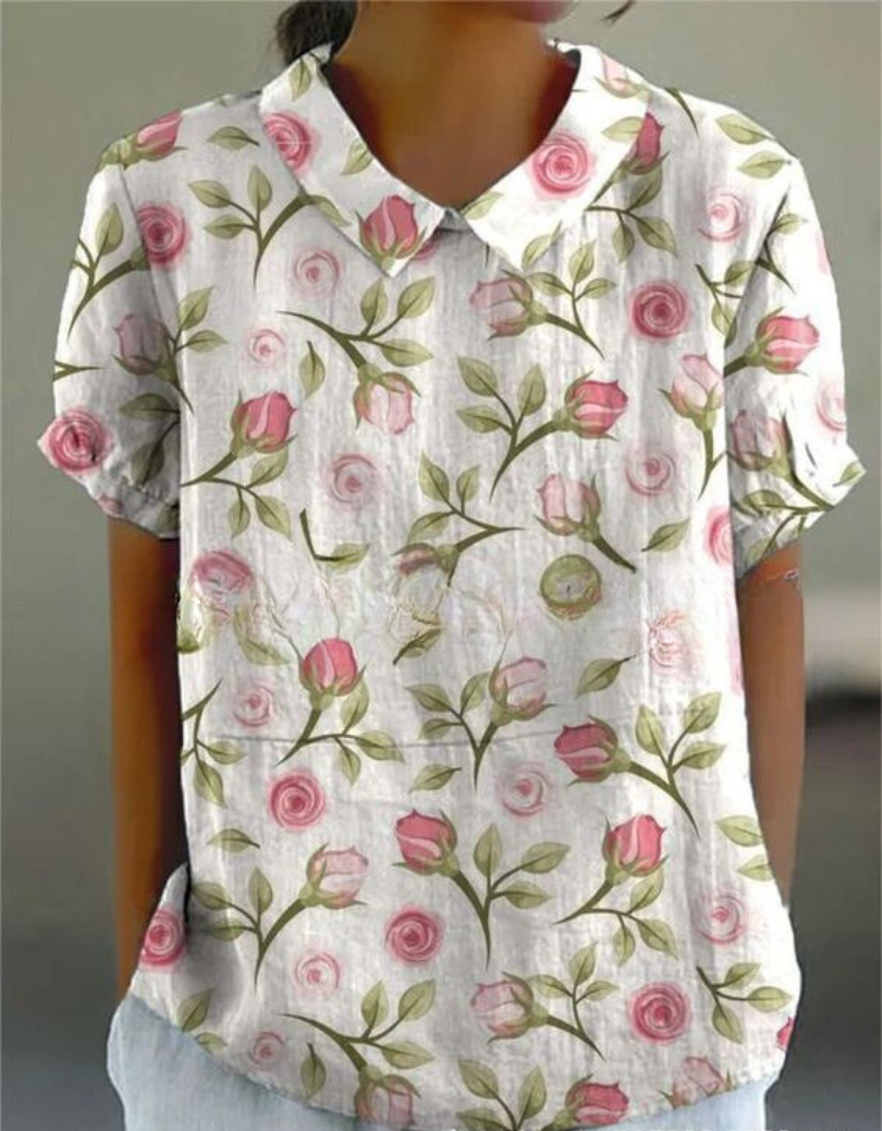 Femme Tunique Fluide Blouse – Bridgette