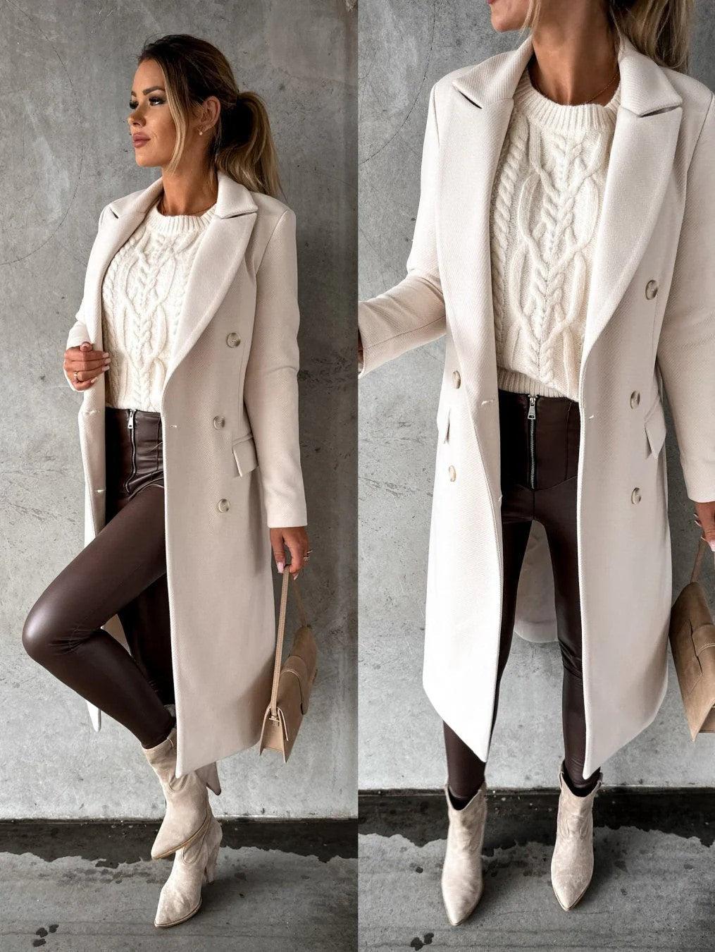 ZAFIRA - Manteau d'Hiver Élégant