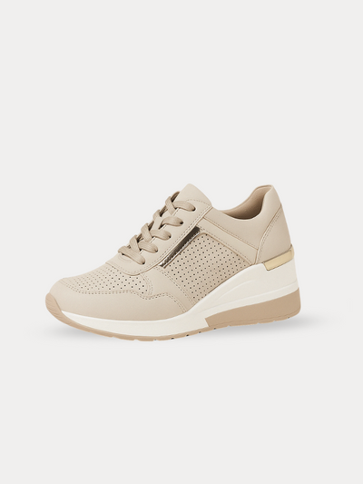 Sneakers Compensées | Perforées Chic | Confort Urbain