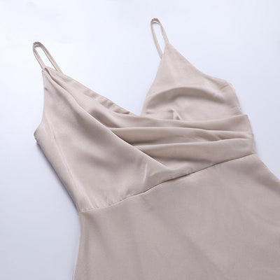 ANDROMEDA | robe à col croisé