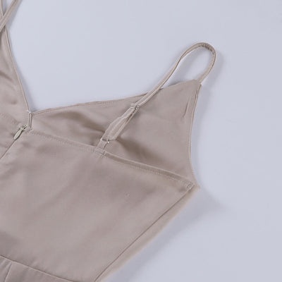 ANDROMEDA | robe à col croisé