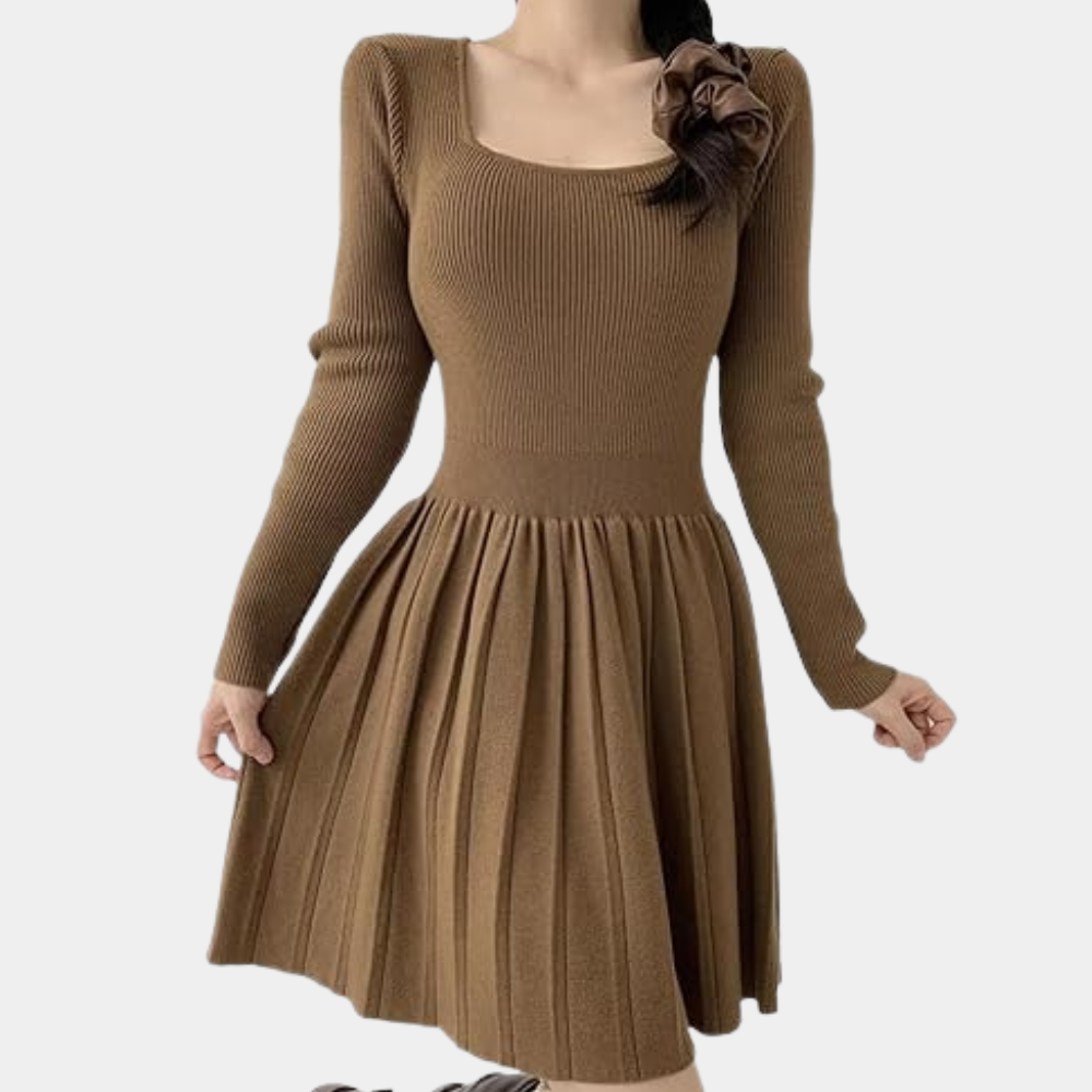 LYLIA - Robe en tricot tendance pour femmes