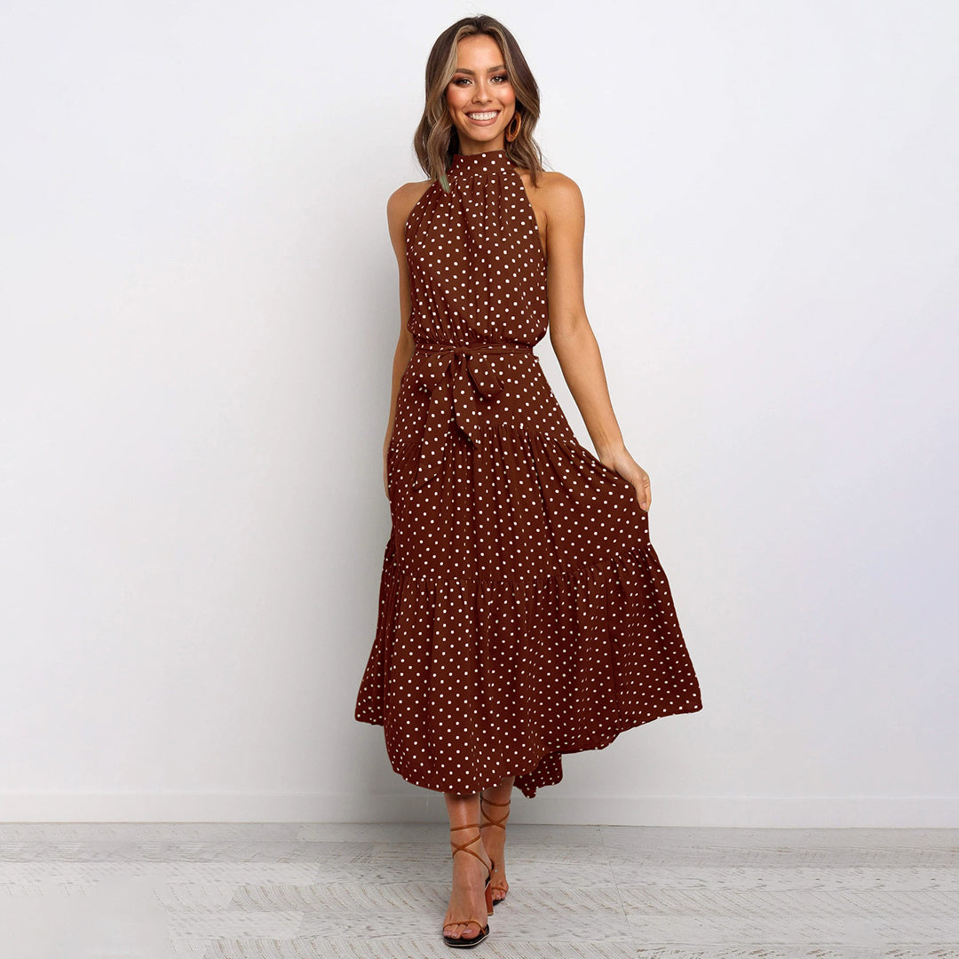 Aurélie | Robe Élégant Dos Nu Pour Femme | Midi