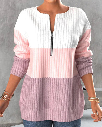 Frieda™ - Pull en tricot à manches longues super doux