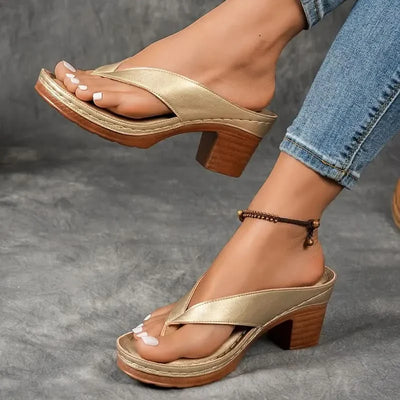Morgane™ Chaussons Orthopédiques avec Talon