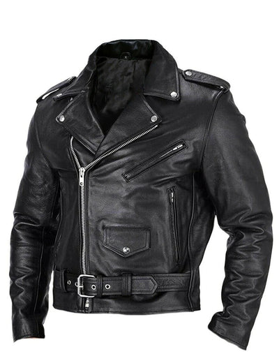 Damodara | Blouson Motard Stylé pour Hommes