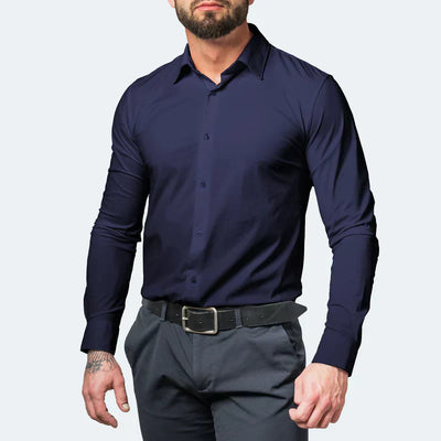 Riviera Paris™ | Chemise Infroissable à Coupe Ajustée