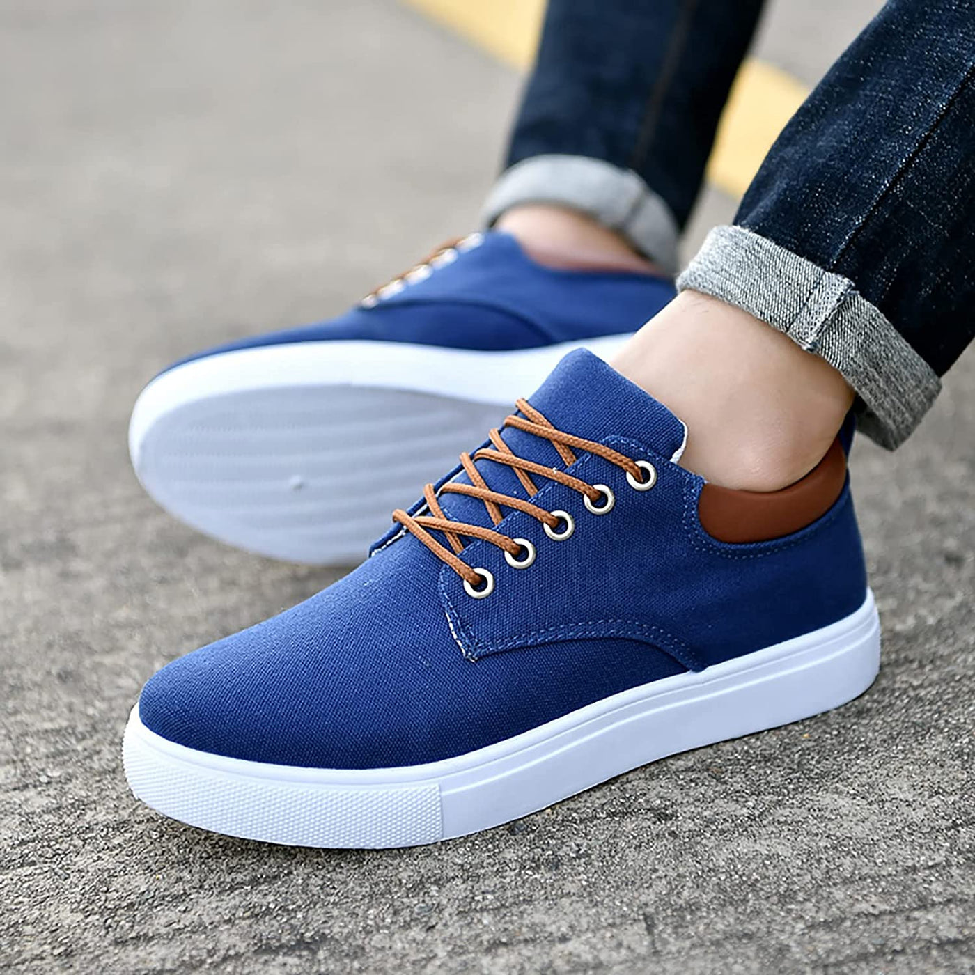 Leo | Baskets Décontracté Pour Hommes | Lacets