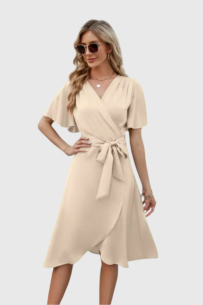 ELIA™ | Robe d’Été à Col V