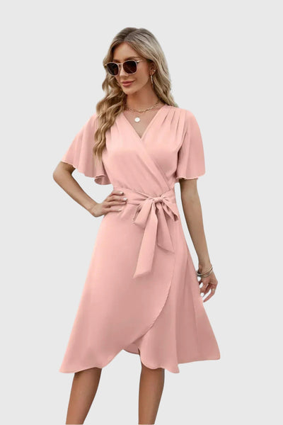 ELIA™ | Robe d’Été à Col V