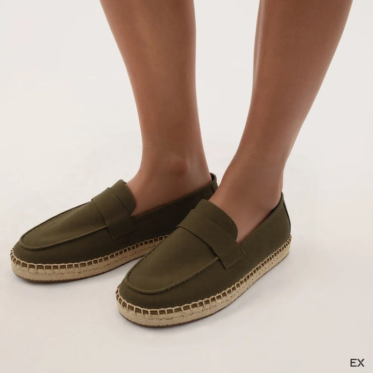 Mocassin espadrille pour hommes